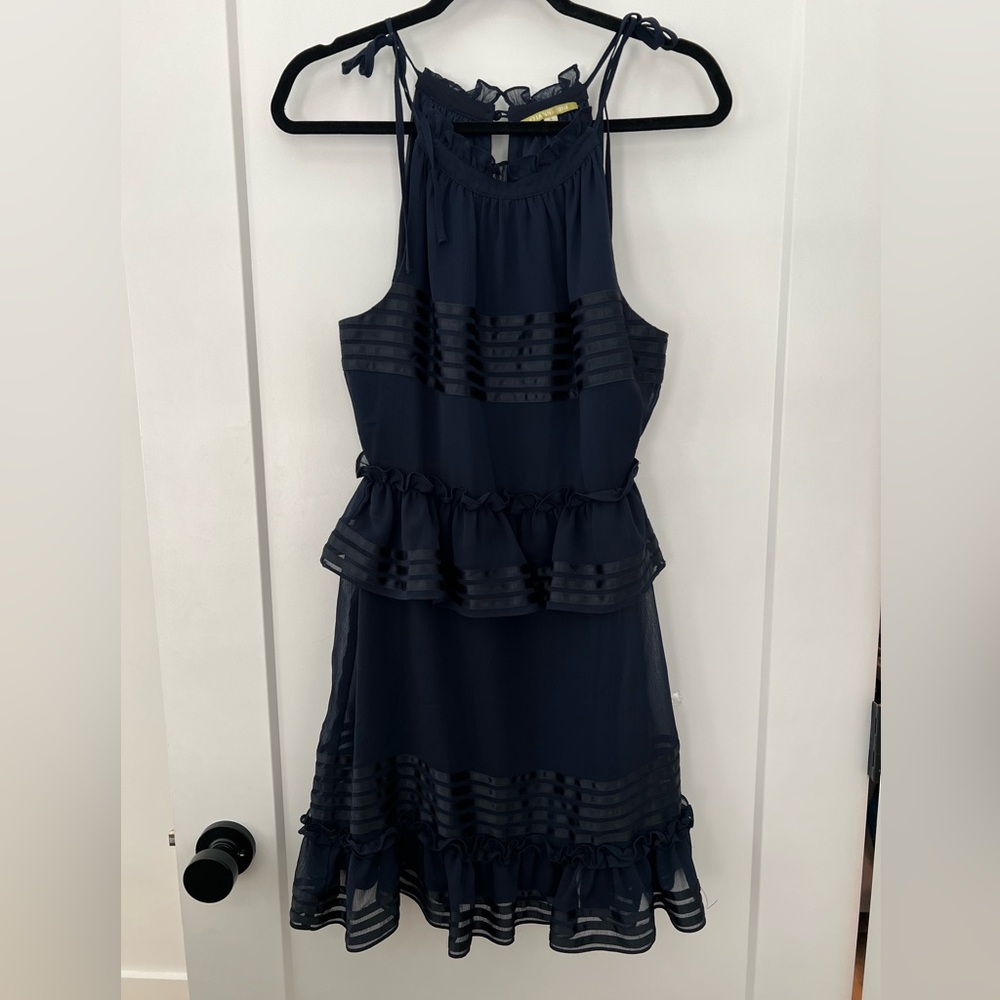 Gianni Bini size 4 navy dress